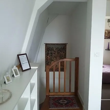 公寓 Petite Maison Romantique Au Calme, Coeur Historique, Vue Et Jardin