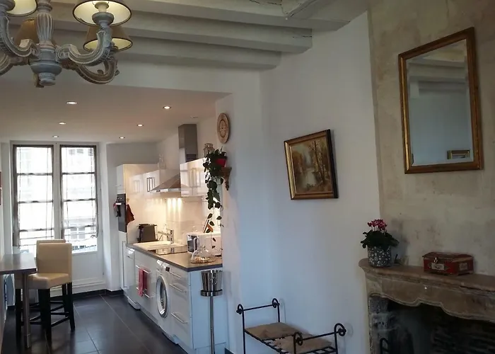 Daire Petite Maison Romantique Au Calme, Coeur Historique, Vue Et Jardin